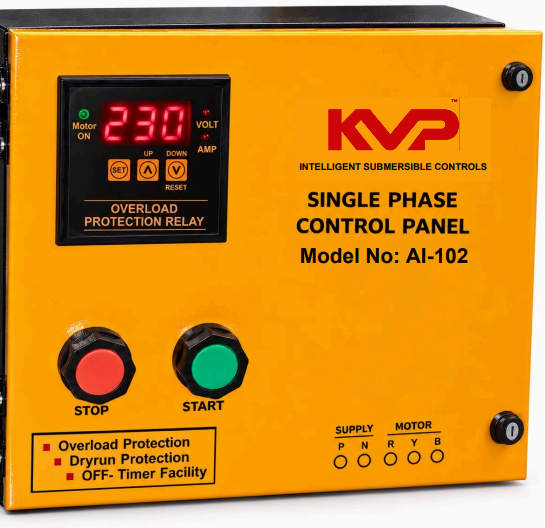KVP AI-102 single phase control panel